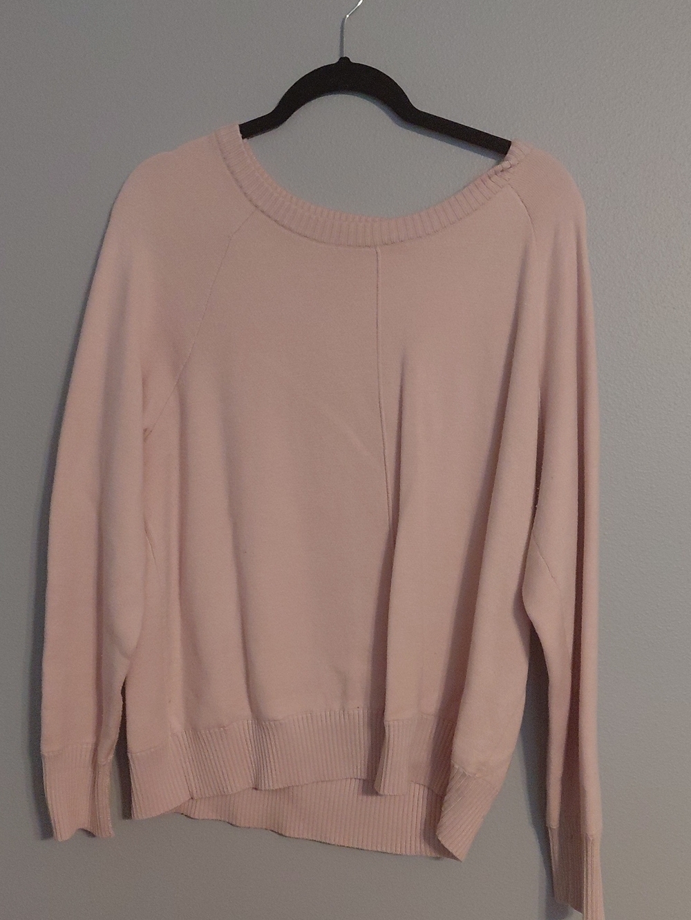 Light Pink Women's Crewneck Sweater